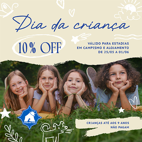 Dia das crianças com 10% de Desconto